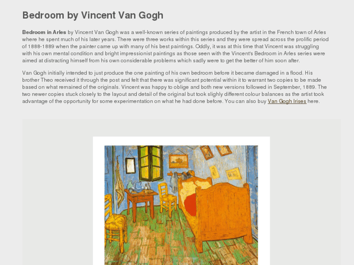 www.vangoghbedroom.com