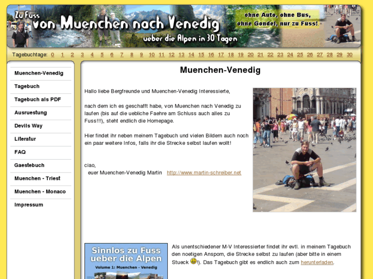 www.vonmuenchennachvenedig.de