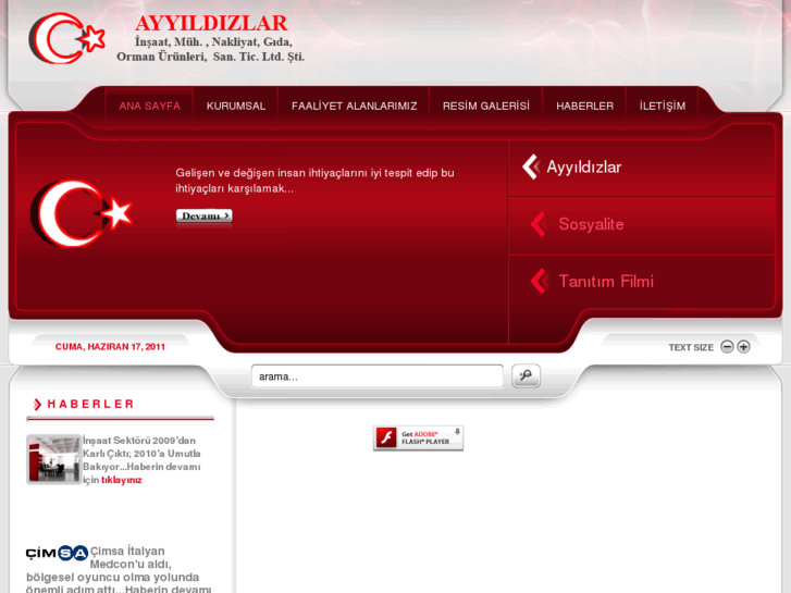 www.ayyildizlarinsaat.net