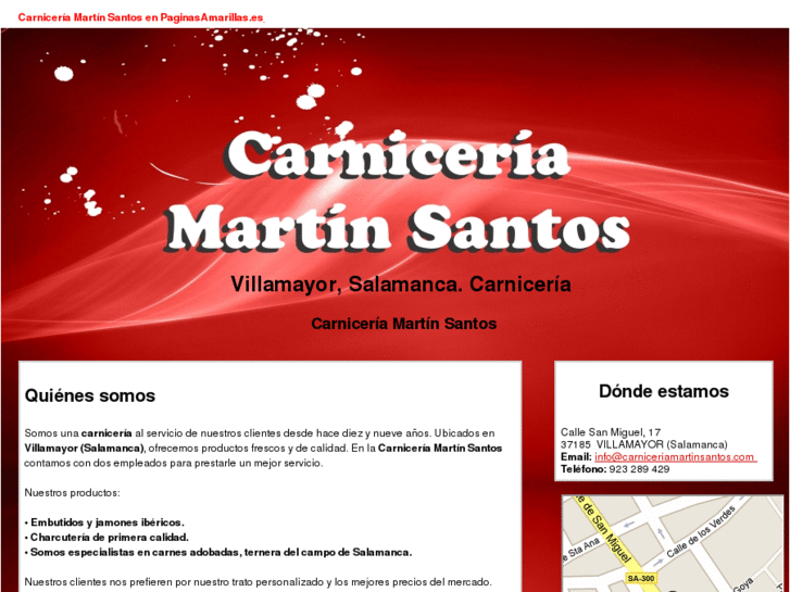 www.carniceriamartinsantos.com