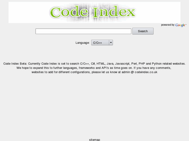www.codeindex.co.uk