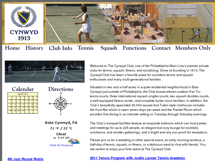 www.cynwydclub.com