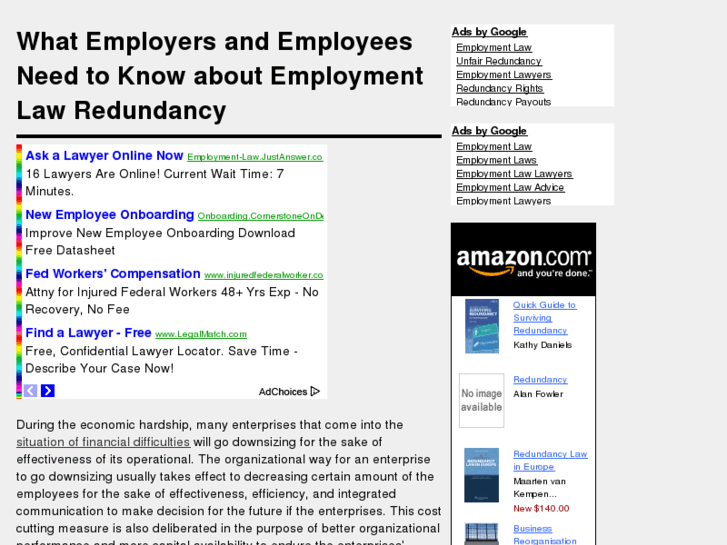 www.employmentlawredundancy.com