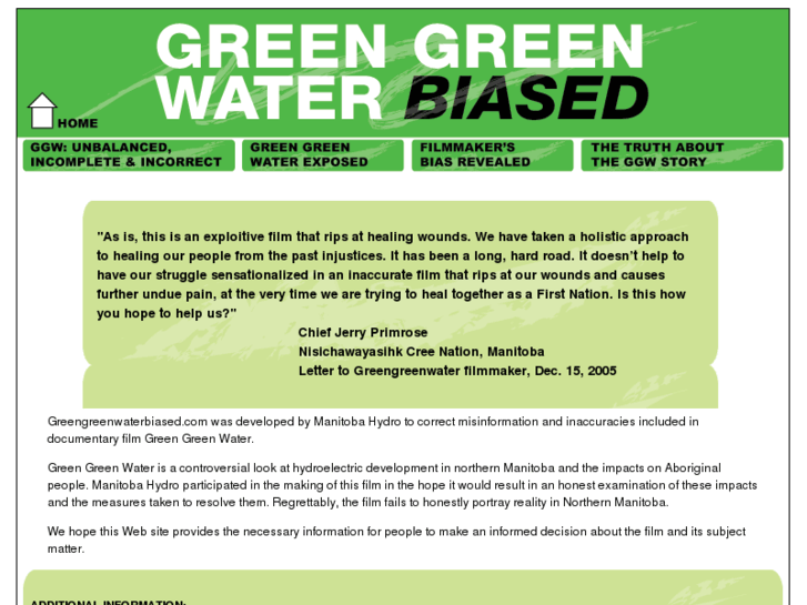 www.greengreenwaterbiased.com