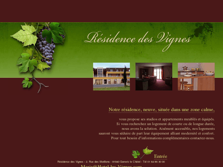 www.hotel-les-vignes.com