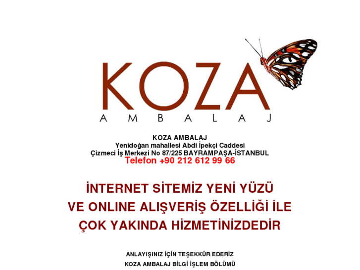 www.kozaambalaj.com