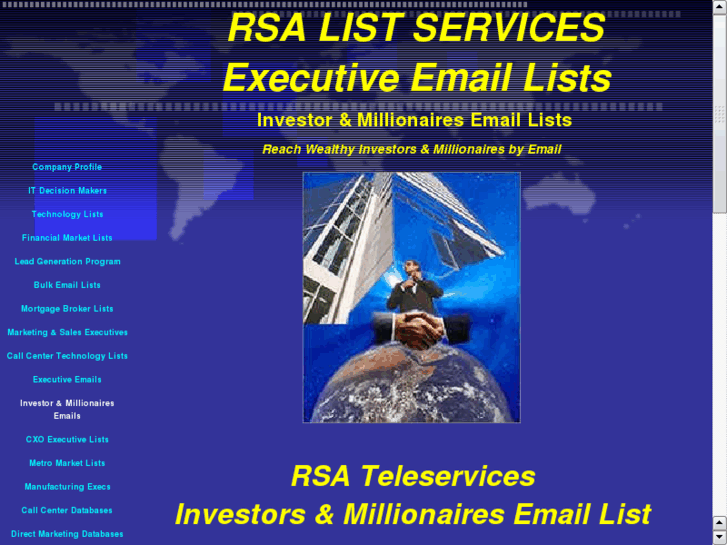 www.millionairesemails.com