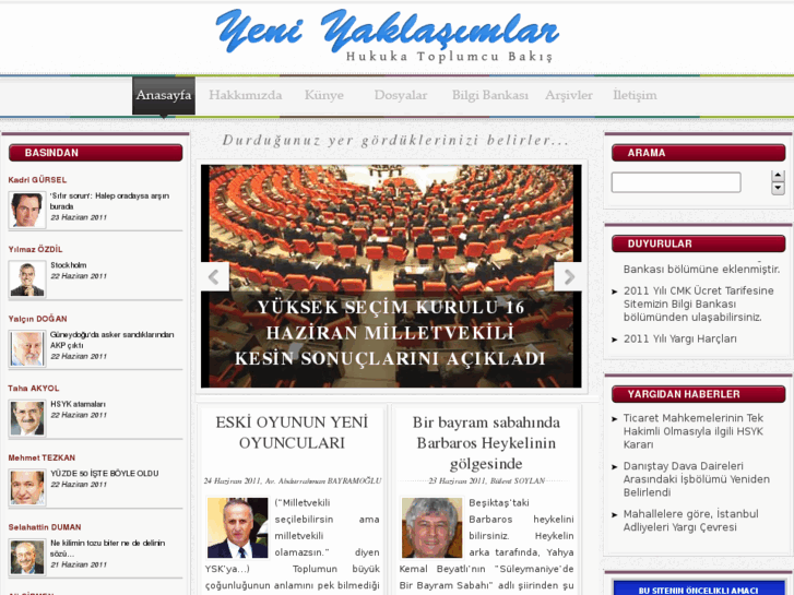 www.yeniyaklasimlar.net