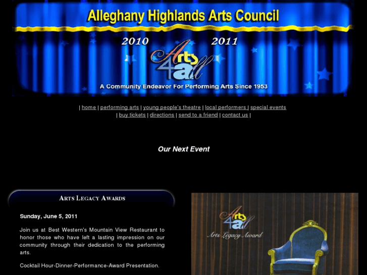 www.alleghanyarts4all.com