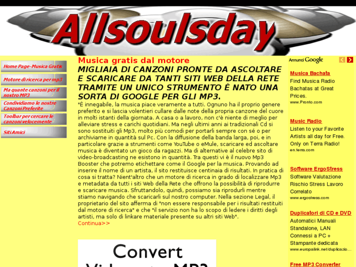 www.allsoulsday.it