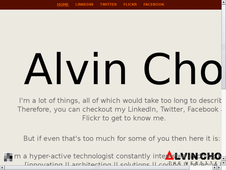 www.alvincho.com