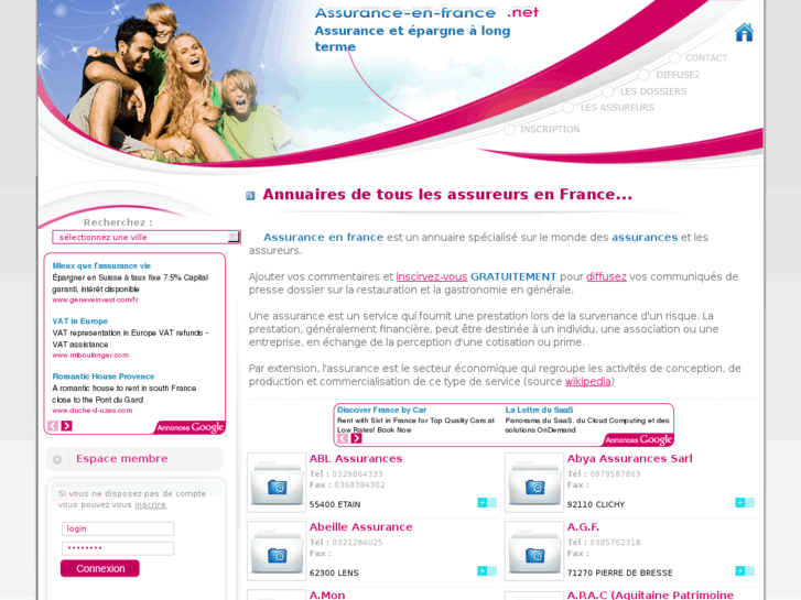 www.assurance-en-france.net