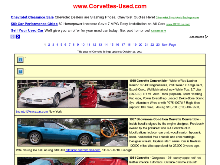 www.corvettes-used.com