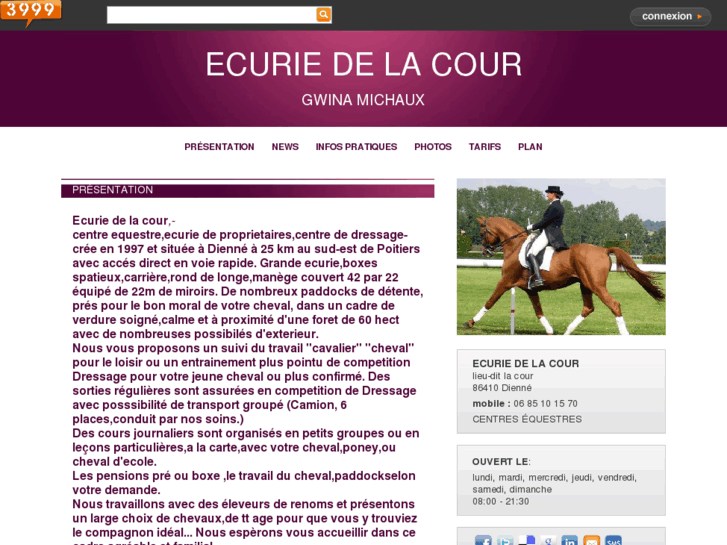 www.equitation-dressage-poitiers.com