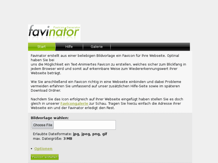 www.favinator.de