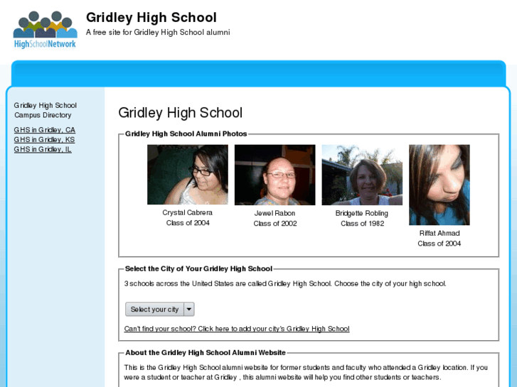 www.gridleyhighschool.com