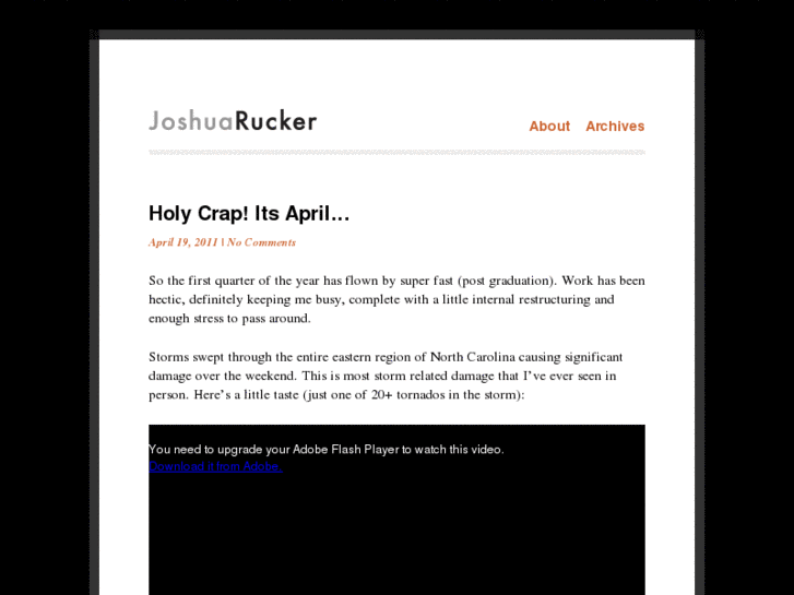 www.joshrucker.com