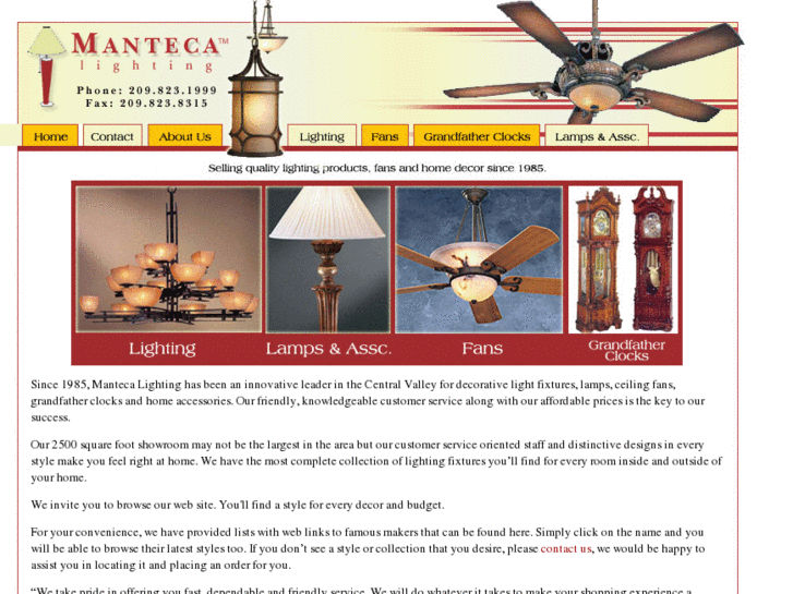 www.mantecalighting.com