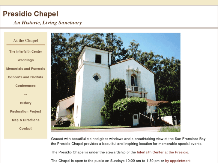 www.presidiochapel.com