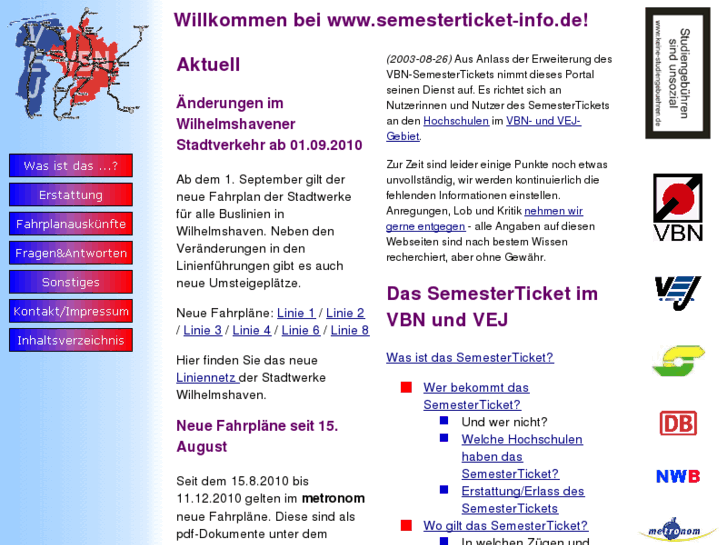 www.semesterticket.info