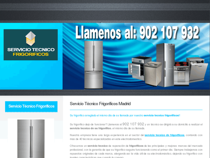 www.serviciotecnicofrigorificos.com