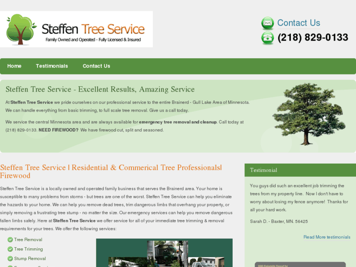 www.steffentreeservice.com