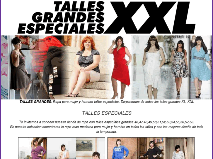 www.tallesgrandesxl.com.ar