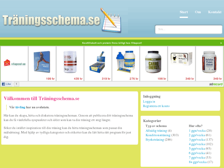 www.traningsschema.se