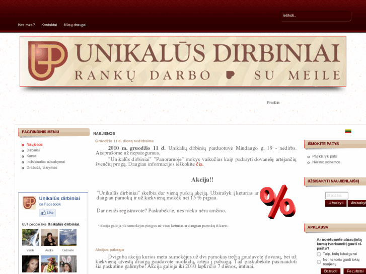 www.unikalusdirbiniai.lt