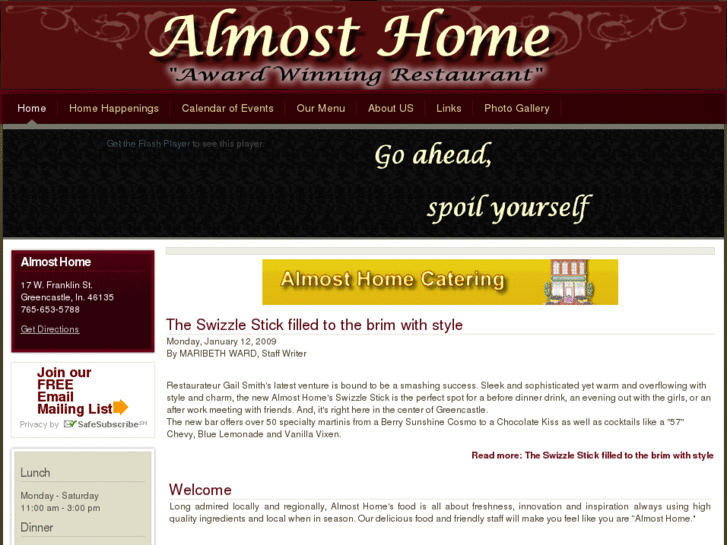 www.almosthomerestaurant.com