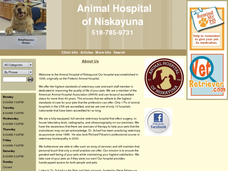 www.animalhospitalniskayuna.com