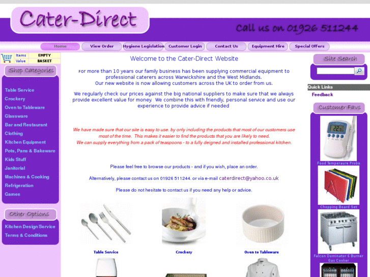 www.cater-direct.com