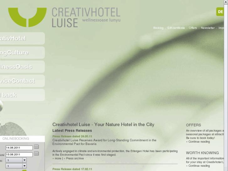 www.creativhotel-luise.com