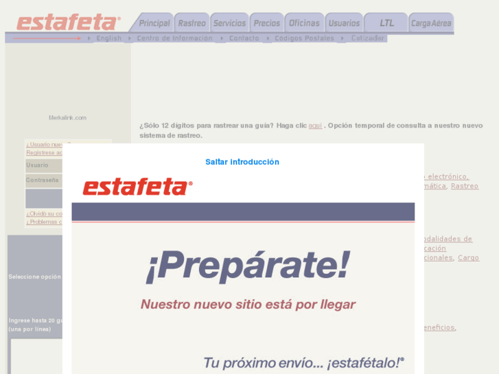 www.estafetacargo.com