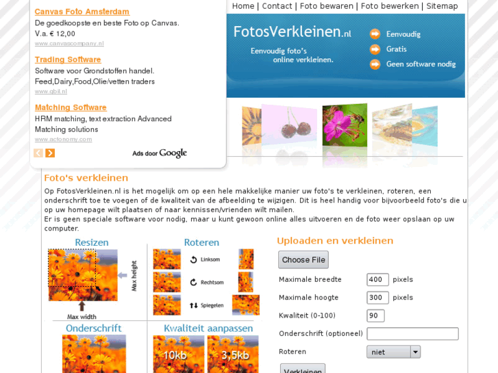 www.fotosverkleinen.nl