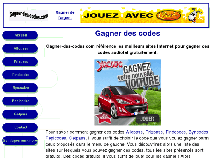 www.gagner-des-codes.com