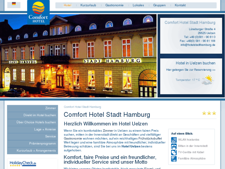 www.hotelstadthamburg.de