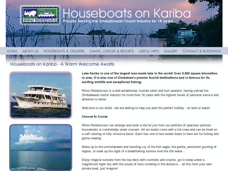 www.houseboatsonkariba.com