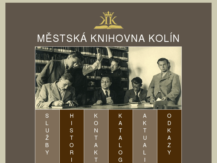 www.knihovnakolin.cz