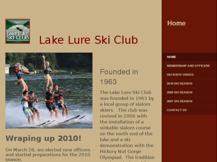 www.lakelureskiclub.com