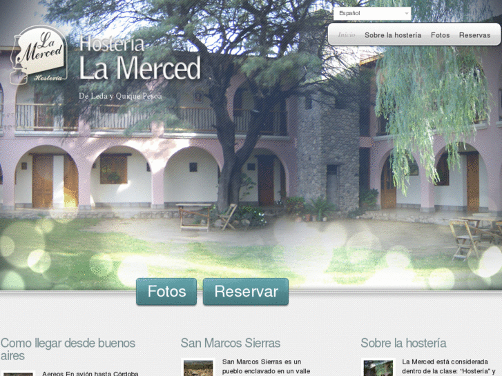 www.lamercedhosteria.com.ar