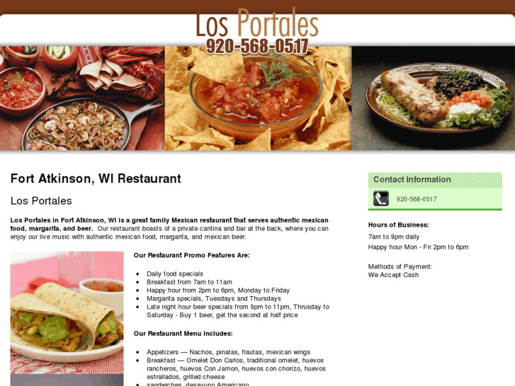 www.losportalesrestaurantwi.com