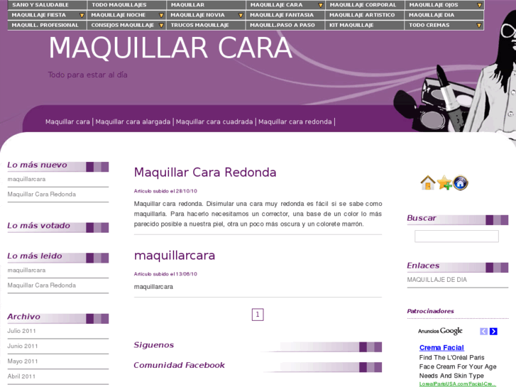 www.maquillarcara.es