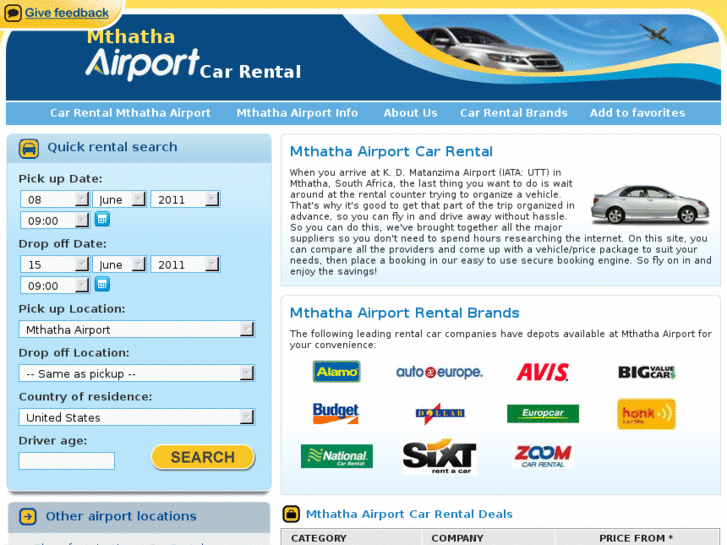 www.mthathaairportcarrental.com