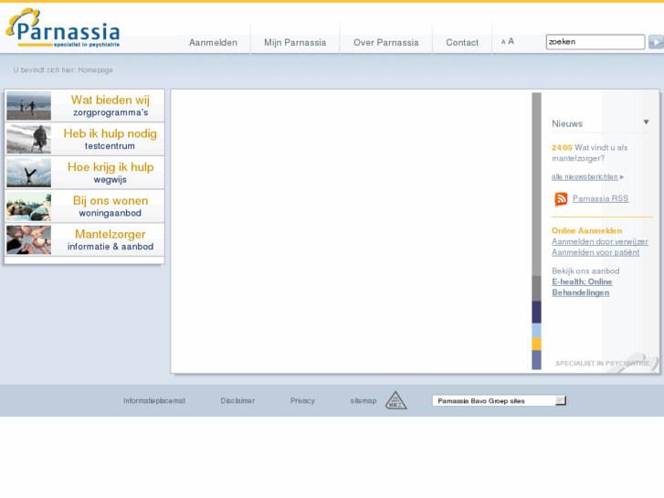 www.parnassia.nl