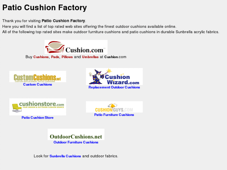 www.patiocushionfactory.com
