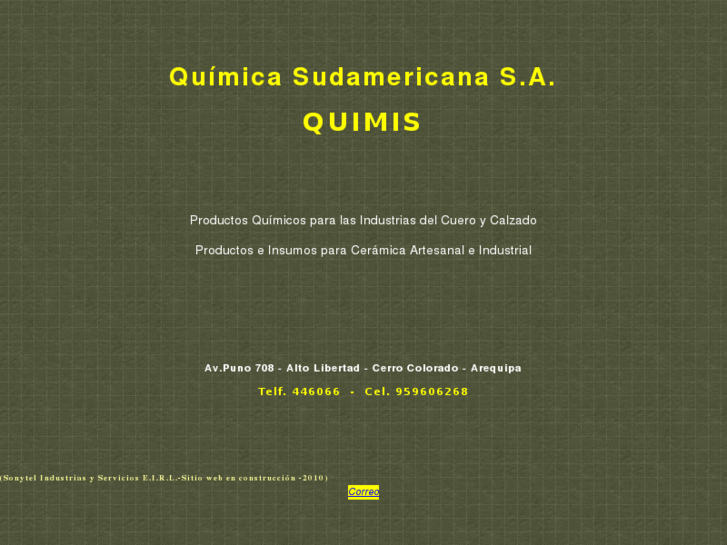 www.quimicasudamericana.com