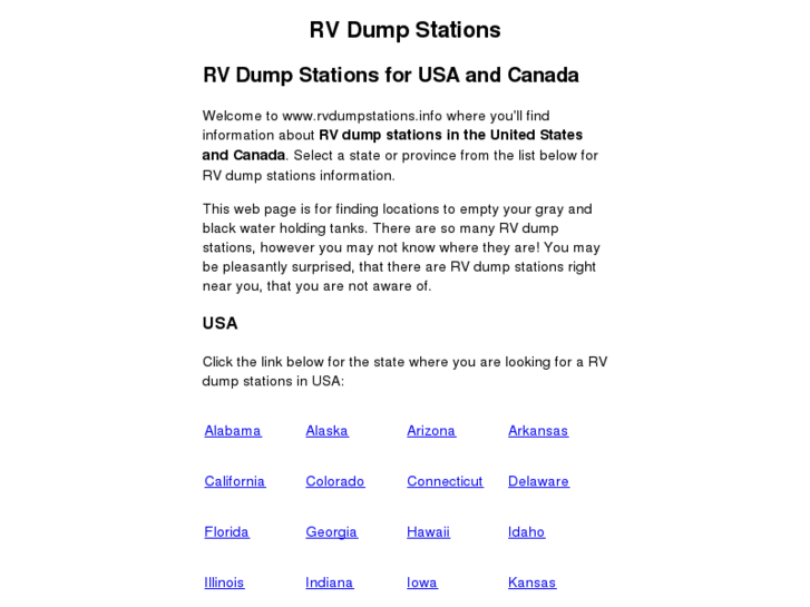 www.rvdumpstations.info