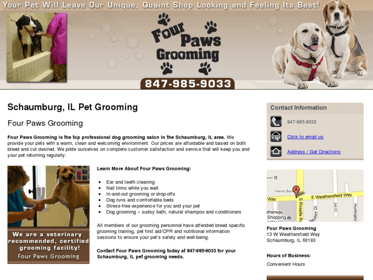 www.schaumburgfourpawsgrooming.com