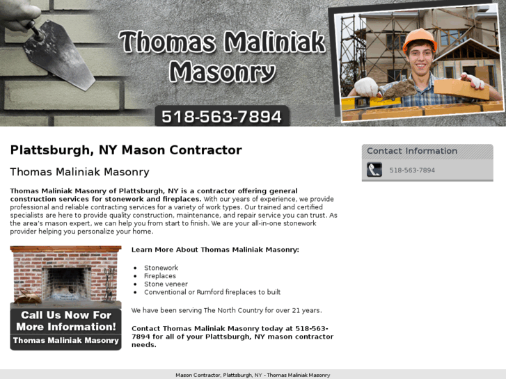 www.thomasmaliniakmasonry.com